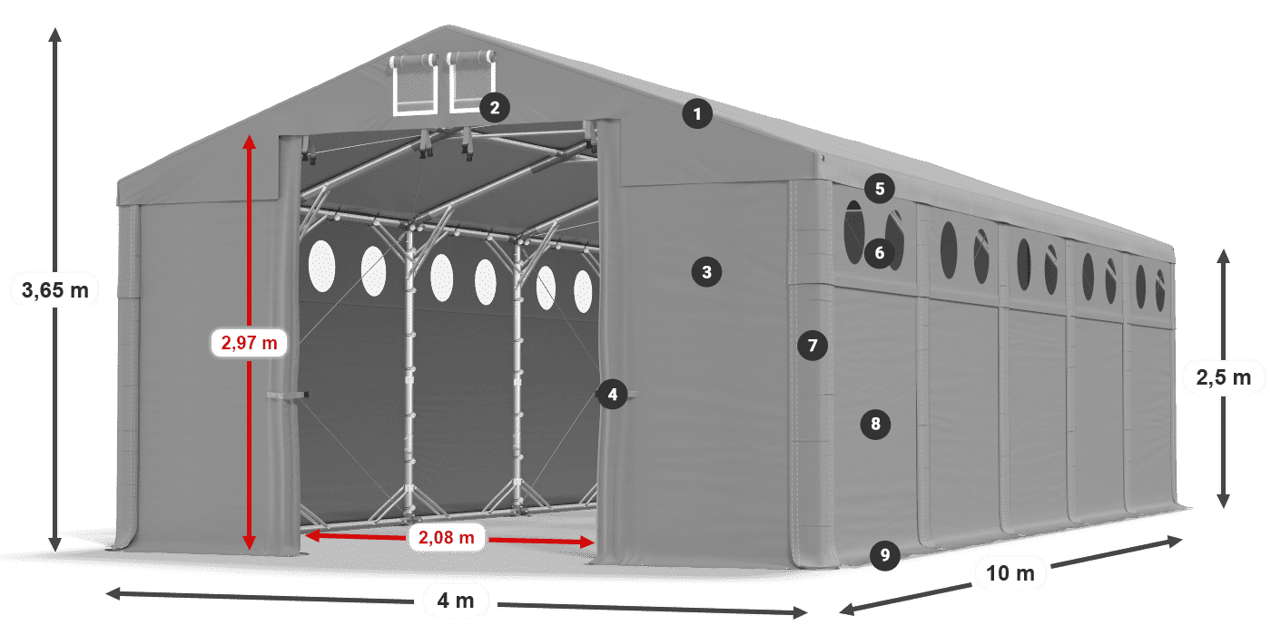 MFRO 620 PVC leggenda 2.5m
