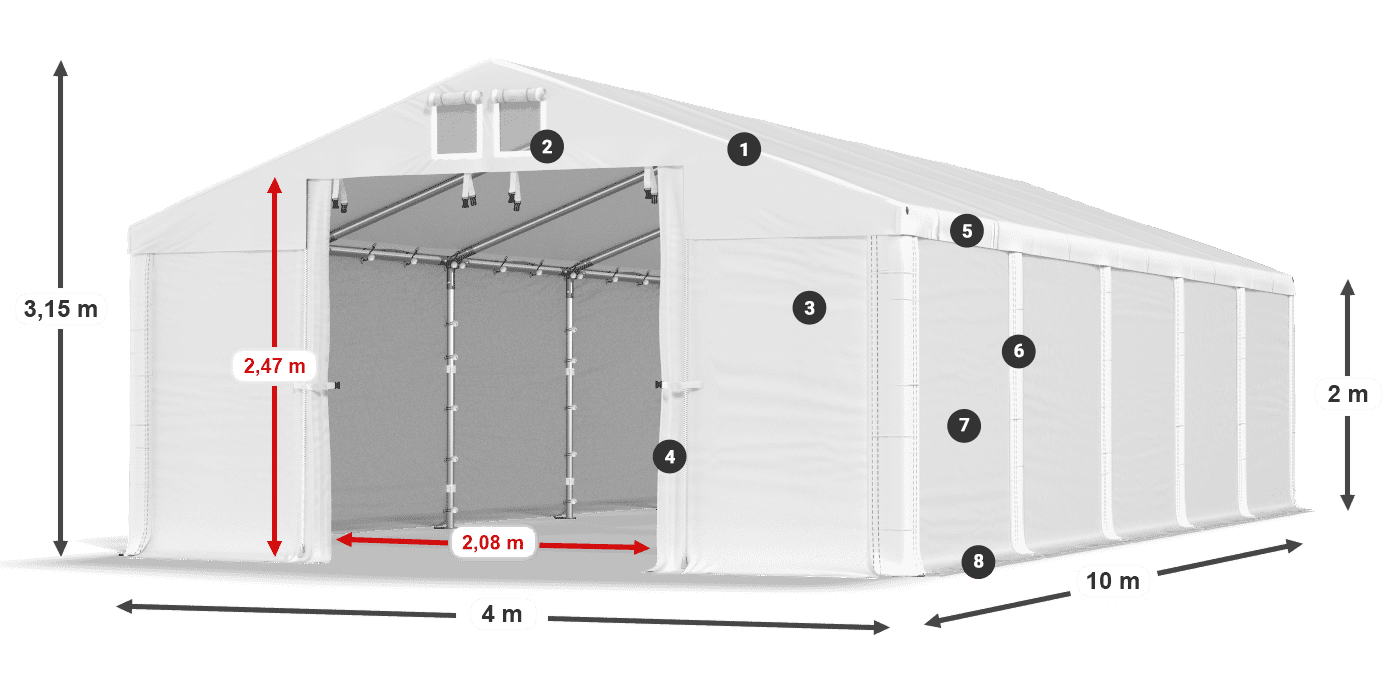 MFR 620 PVC leggenda 2m