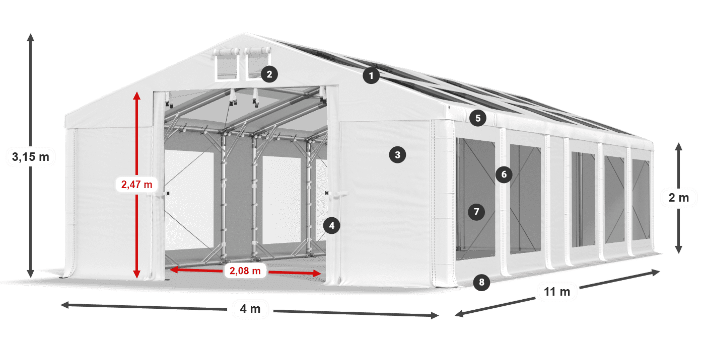IMST 580 PVC leggenda 2m