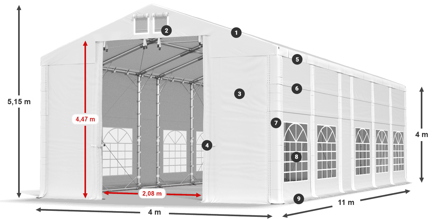 IMS 580 PVC leggenda 4m