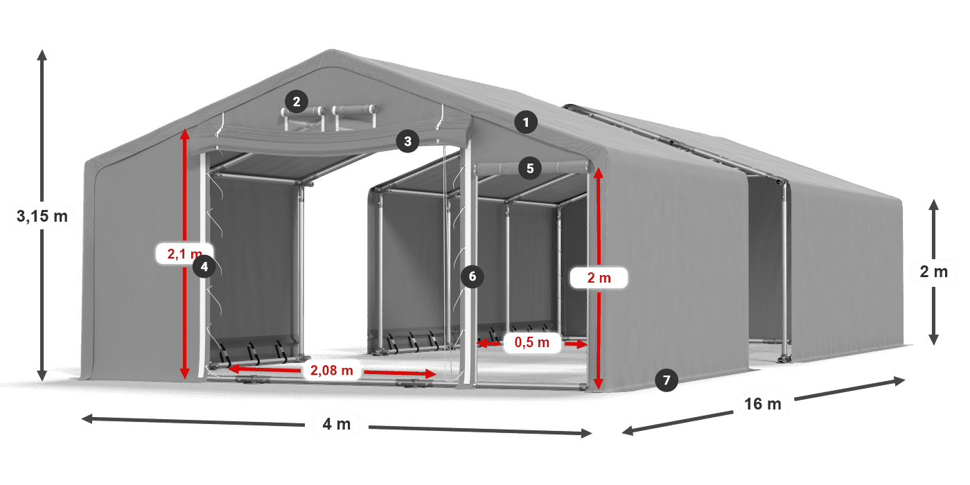 SFR 600 PVC leggenda
