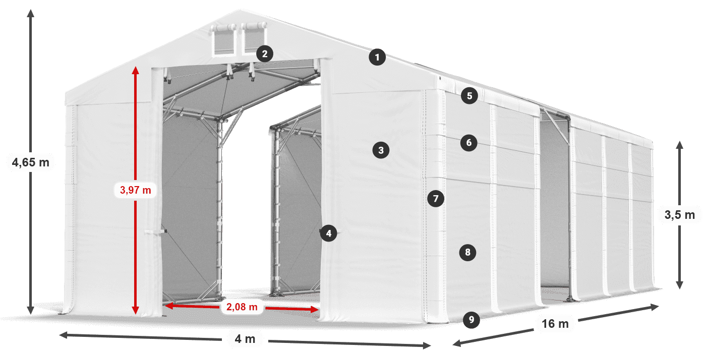 MFR 620 PVC leggenda 3.5m