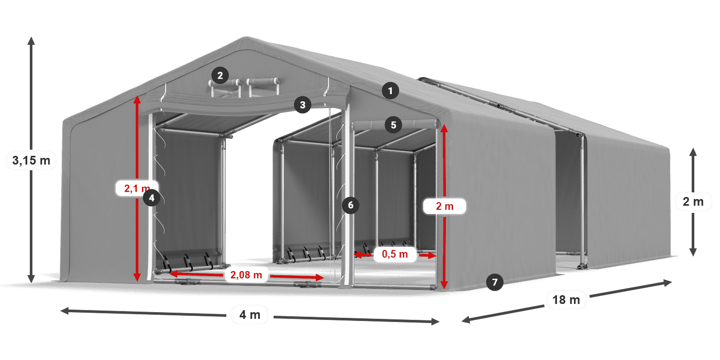 SFR 600 PVC leggenda