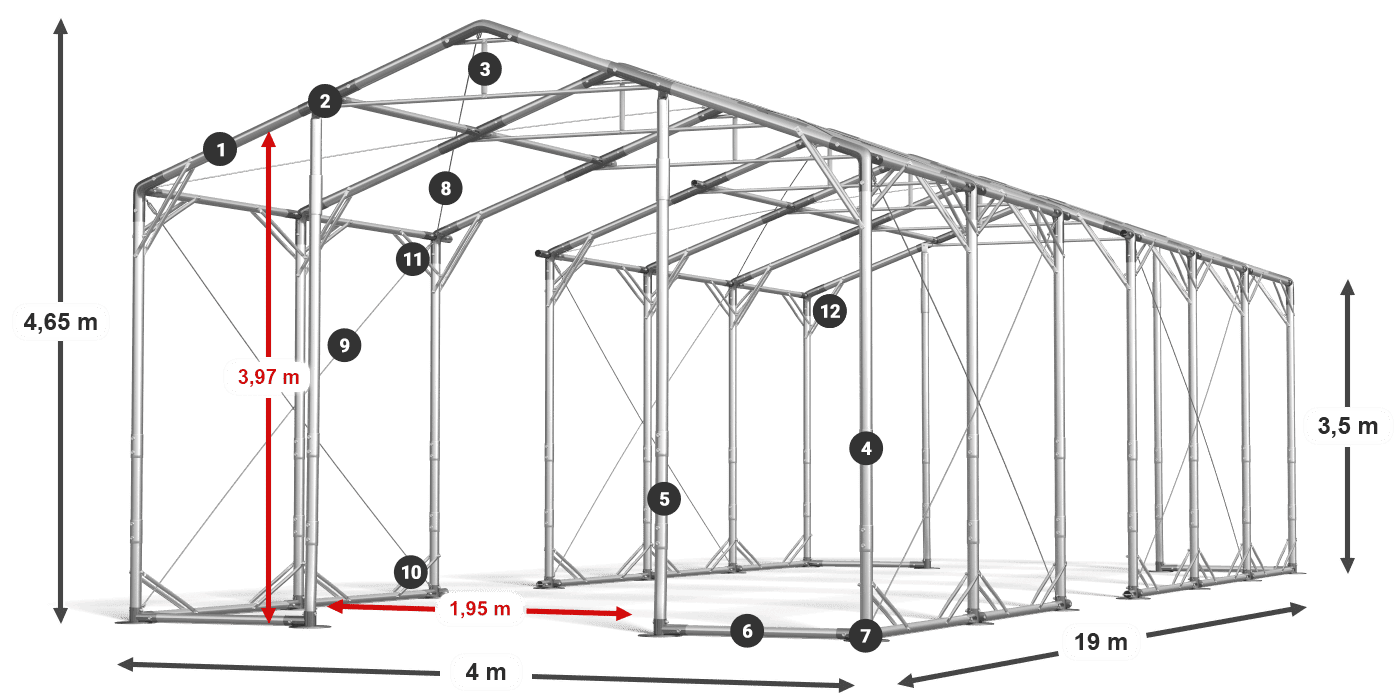 POLAR PLUS leggenda 2,5m-4m