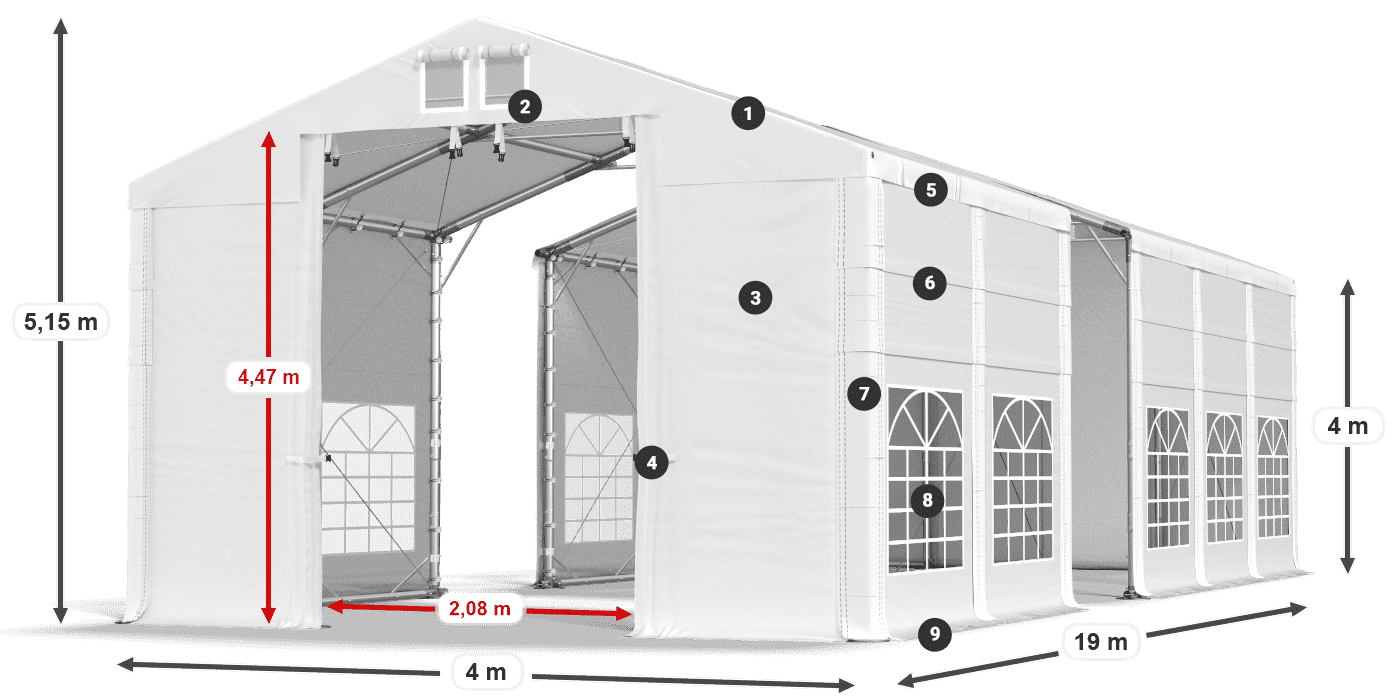 IFR 620 PVC leggenda 4m