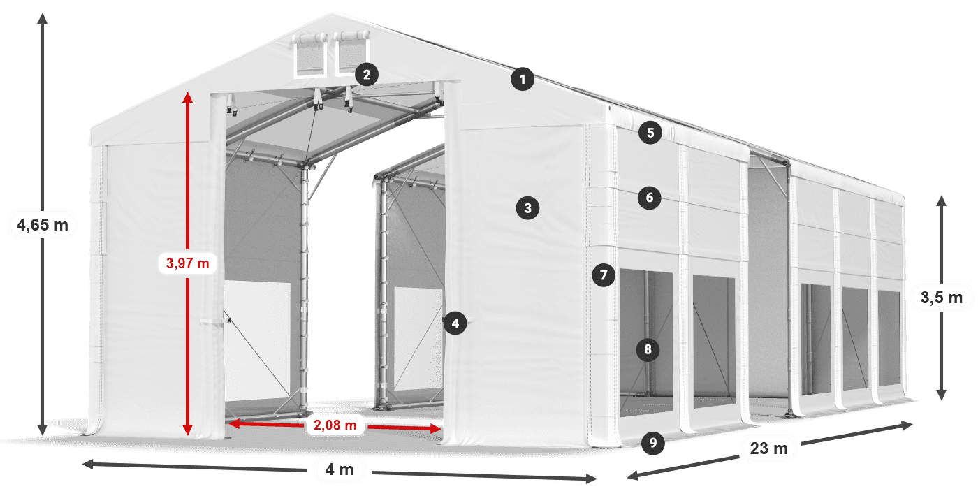 IMST 580 PVC leggenda 3.5m