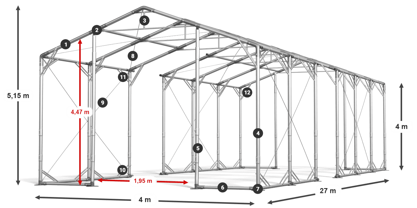 POLAR PLUS leggenda 2,5m-4m