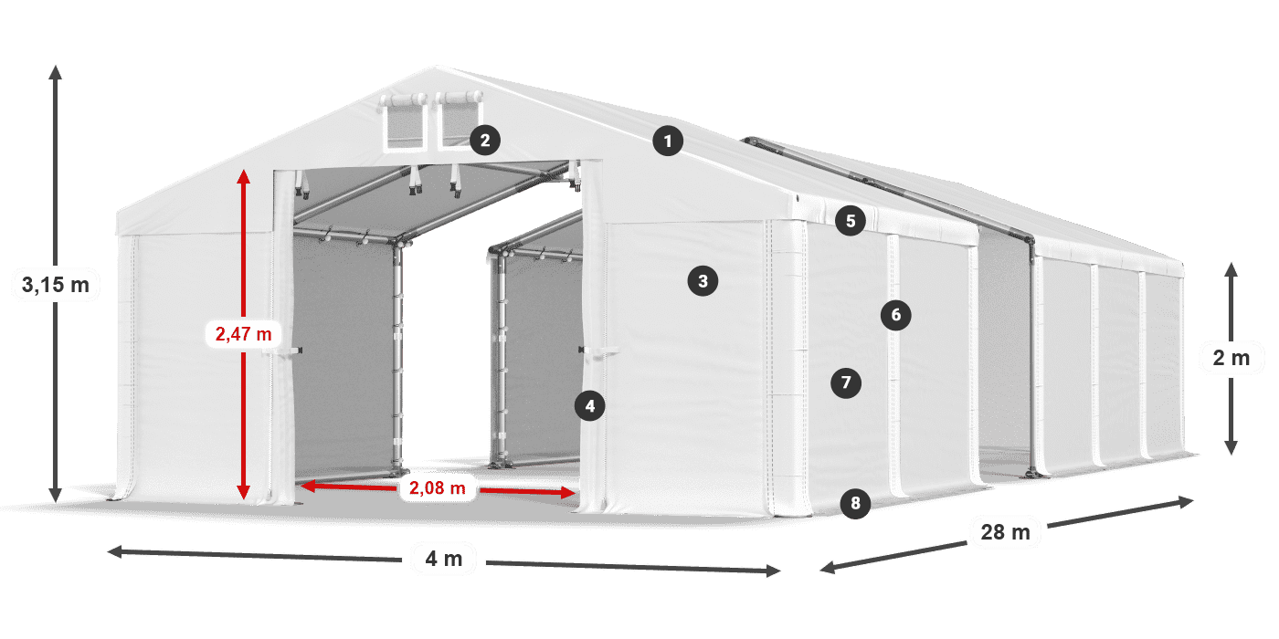 MFR 620 PVC leggenda 2m
