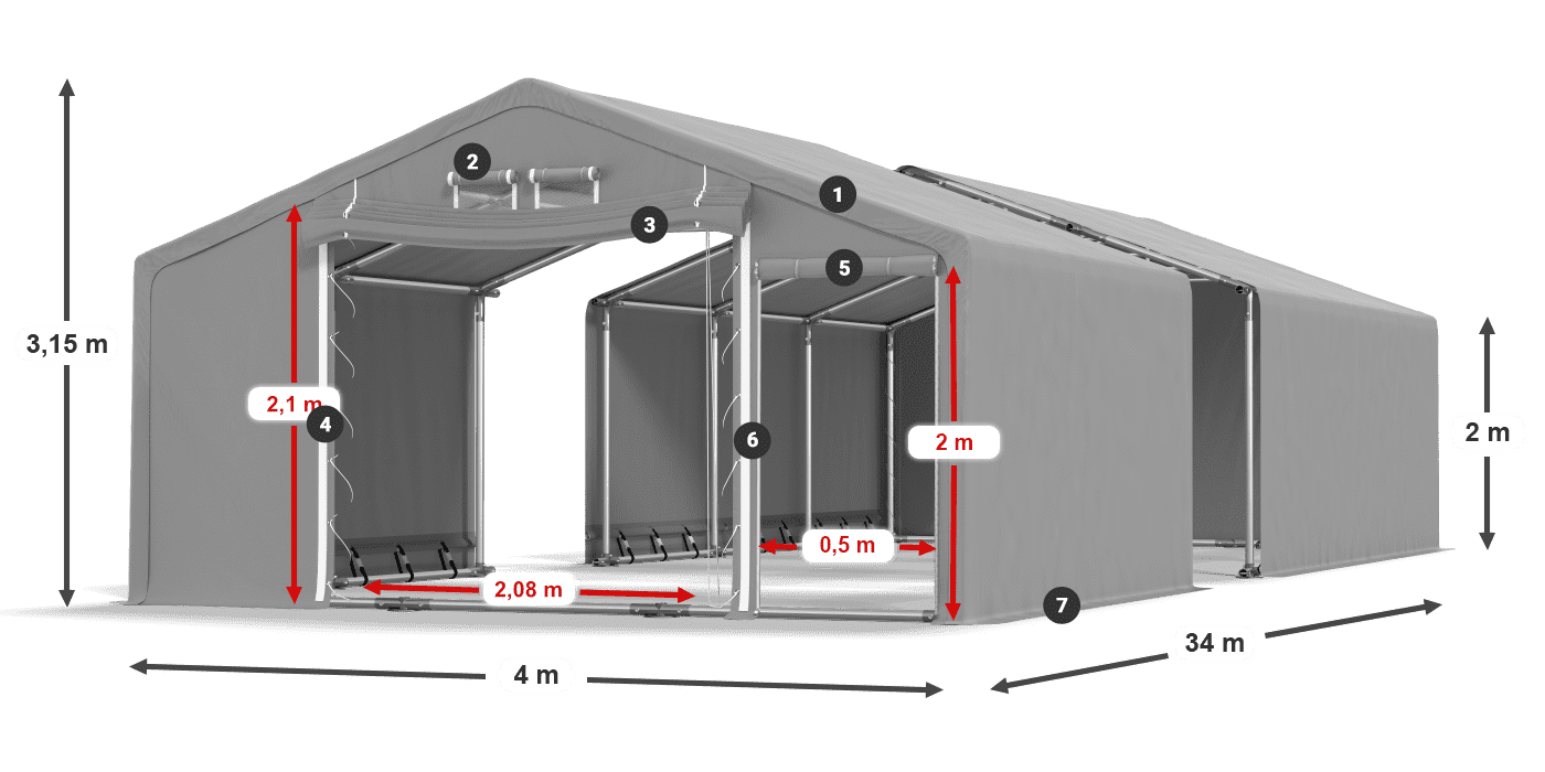 SFR 600 PVC leggenda