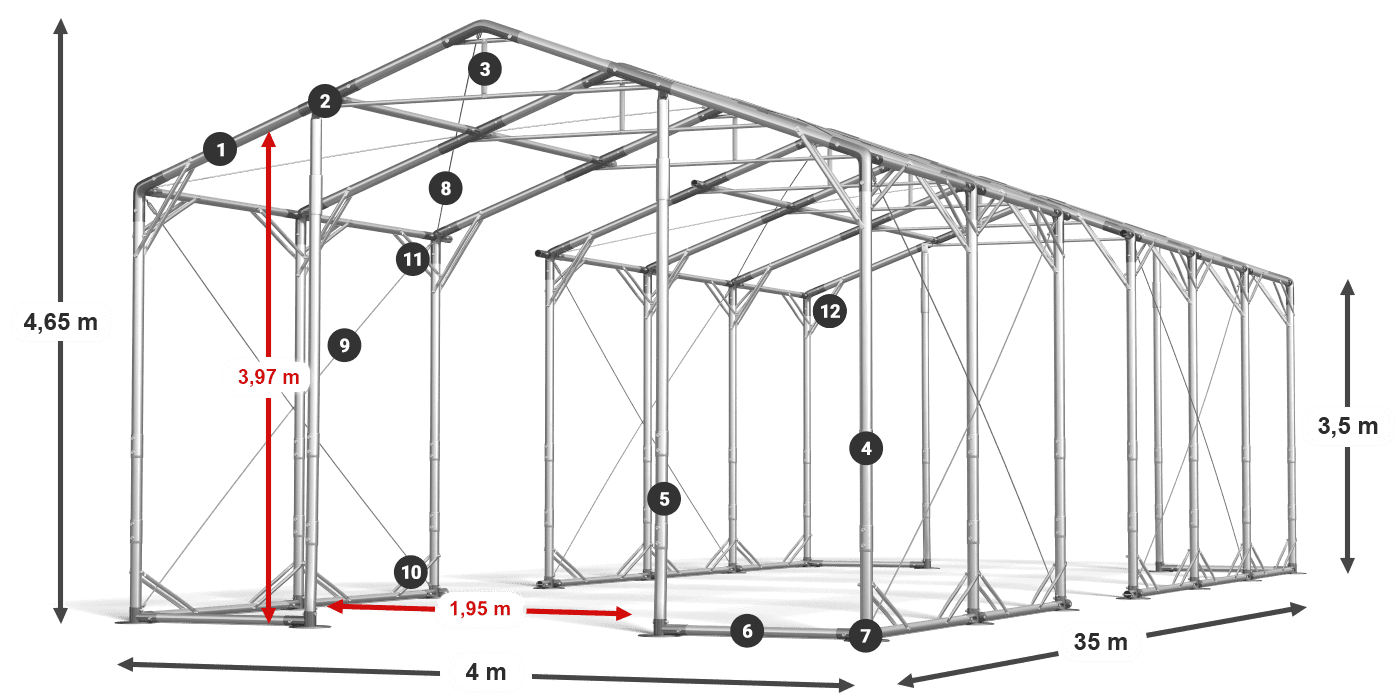 POLAR PLUS leggenda 2,5m-4m