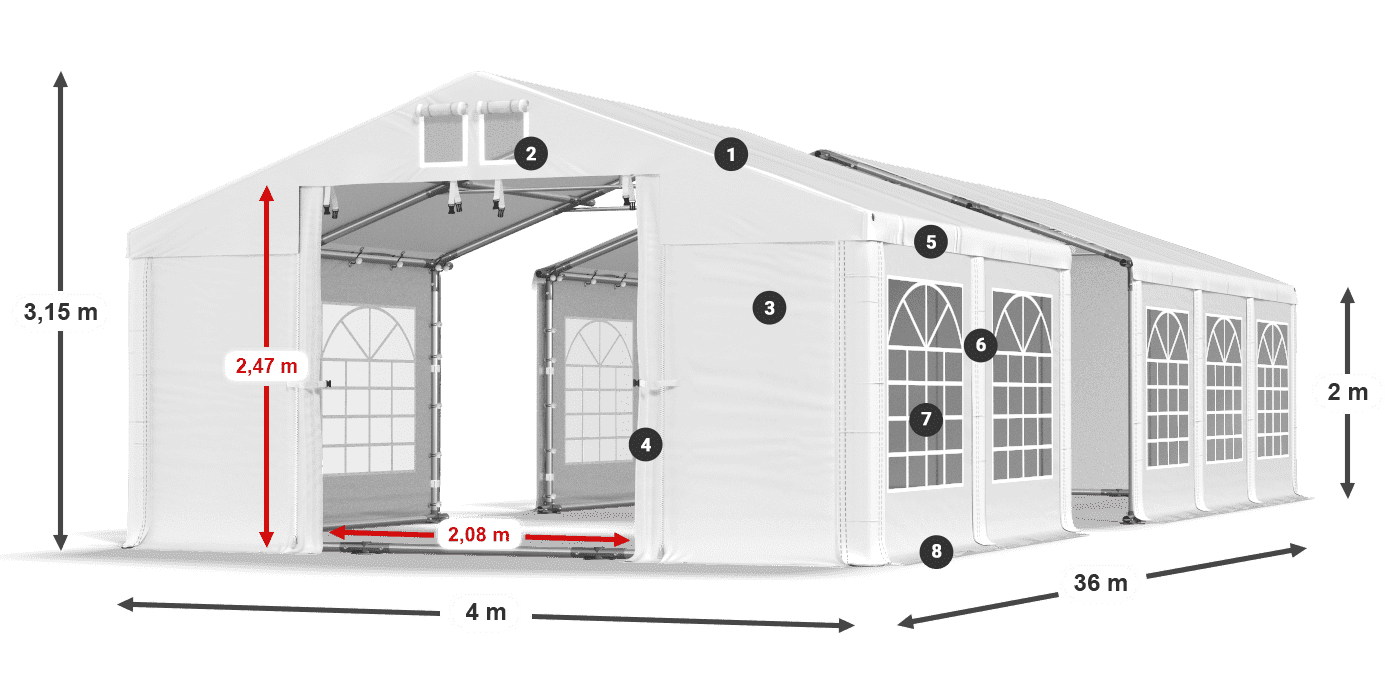 ISD 560 PVC leggenda 2m