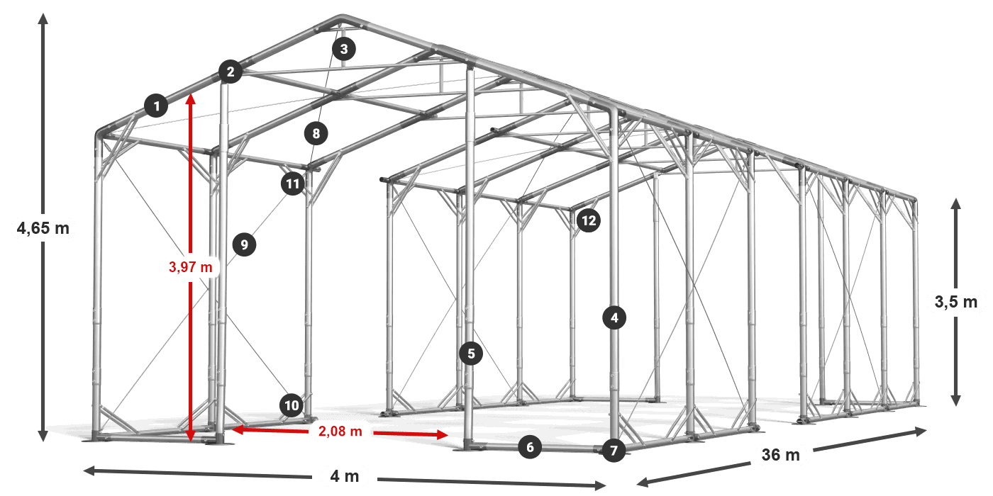 POLAR PLUS leggenda 2,5m-4m