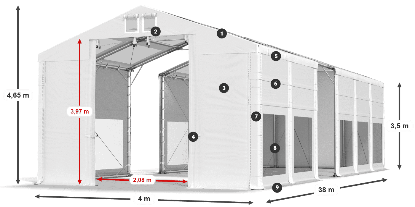 IMST 580 PVC leggenda 3.5m