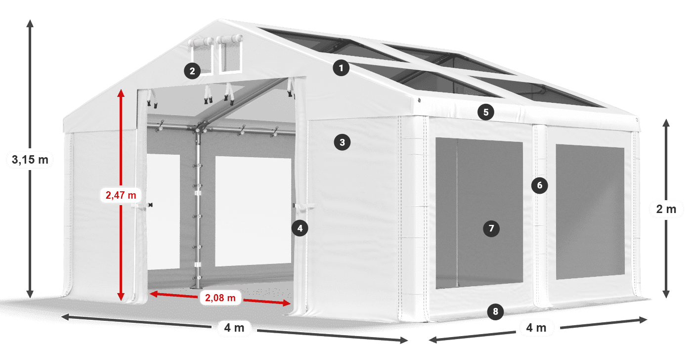 IMST 580 PVC leggenda 2m