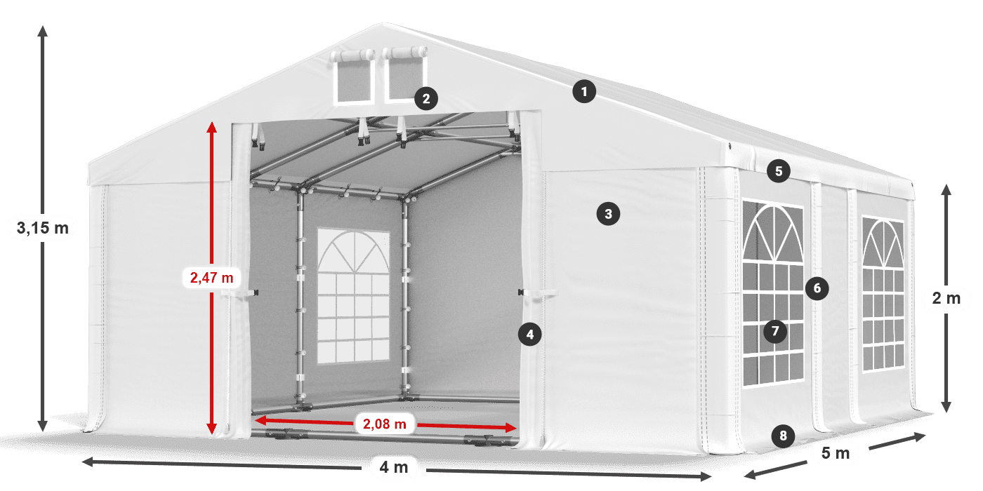 IMS 580 PVC leggenda 2m