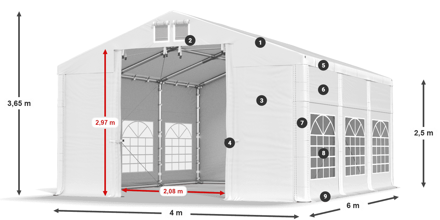 IFR 620 PVC leggenda 2.5m