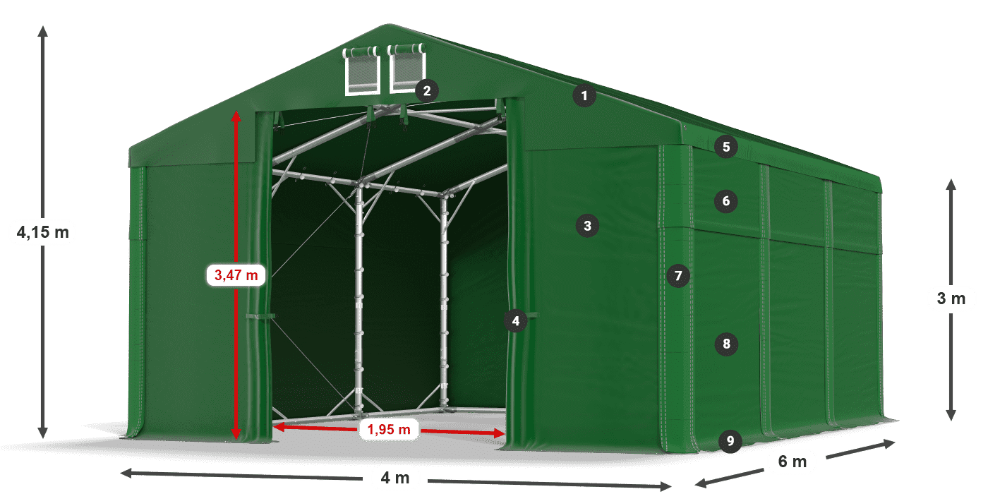MSD 560 PVC leggenda 3m