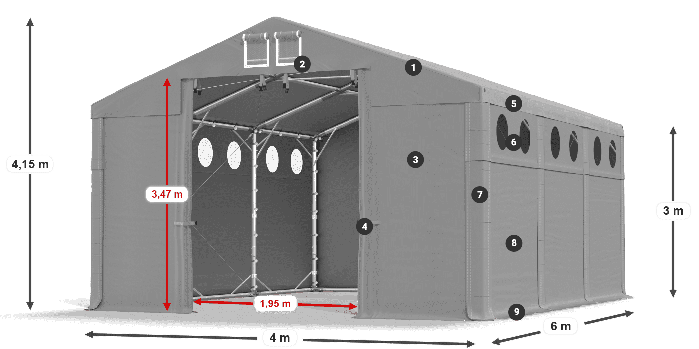 MSDO 5. PVC leggenda 3m