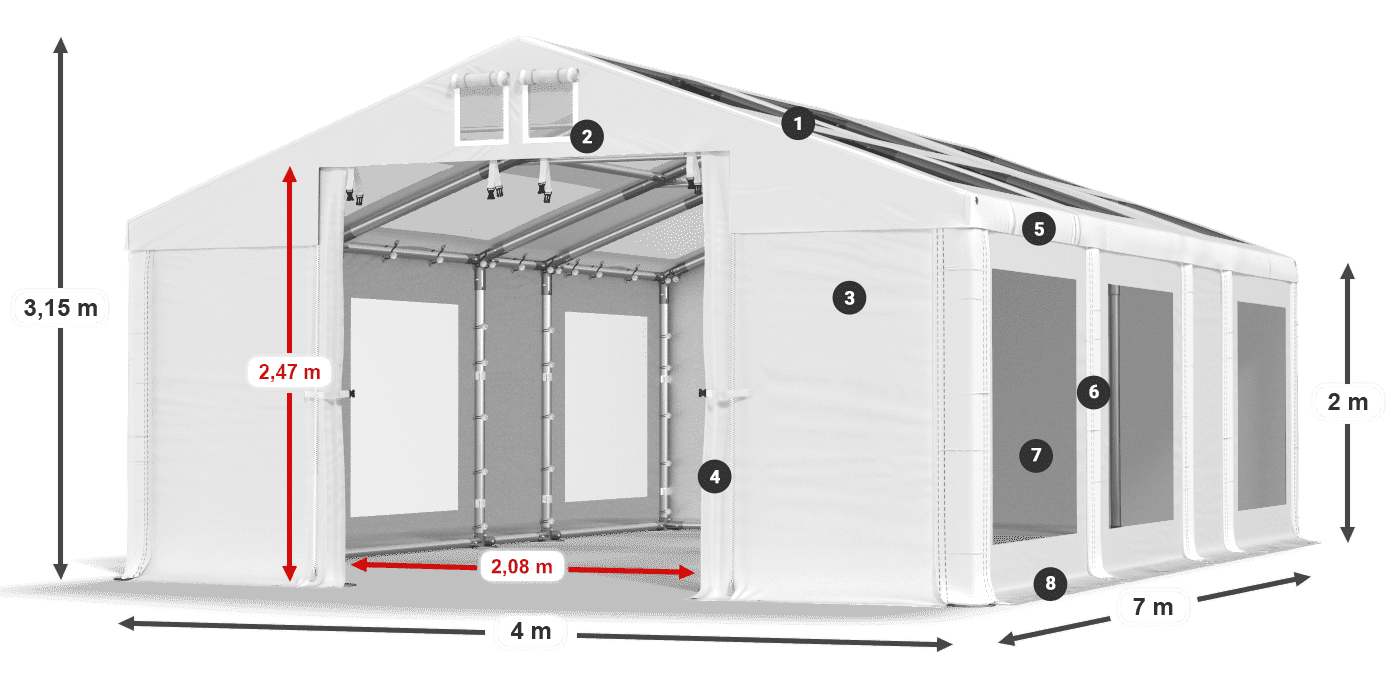 IMST 580 PVC leggenda 2m