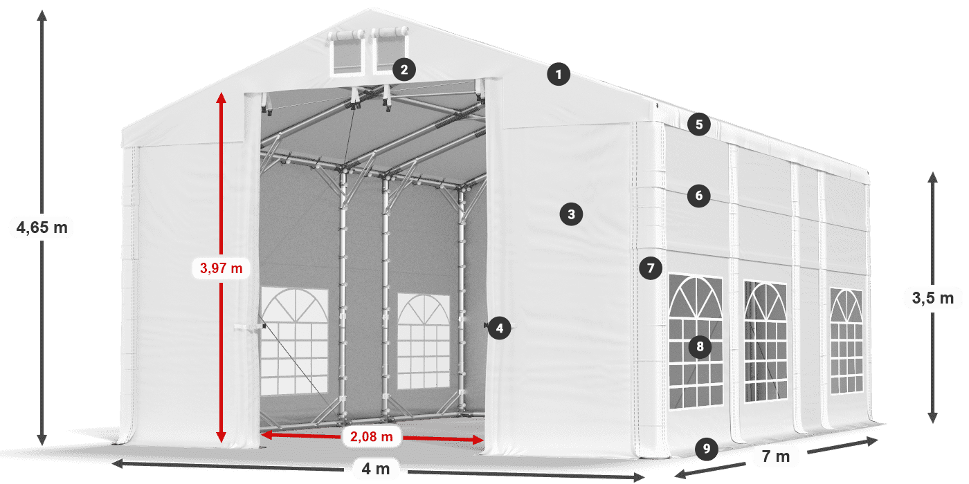 IFR 620 PVC leggenda 3,5m
