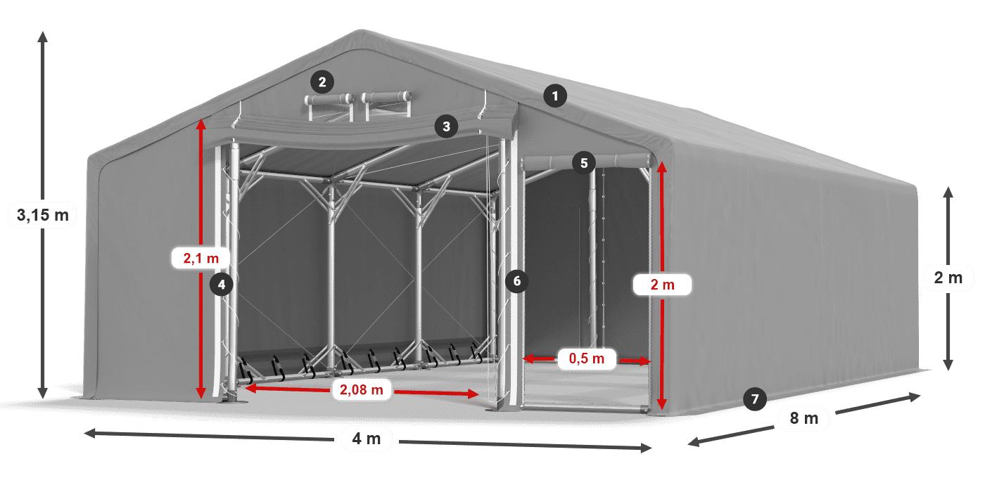 SFR 600 PVC leggenda