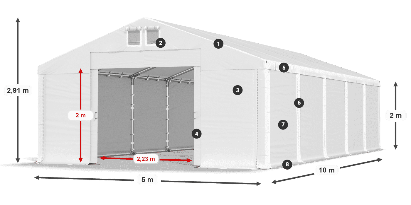 MSD 560 PVC leggenda 2m