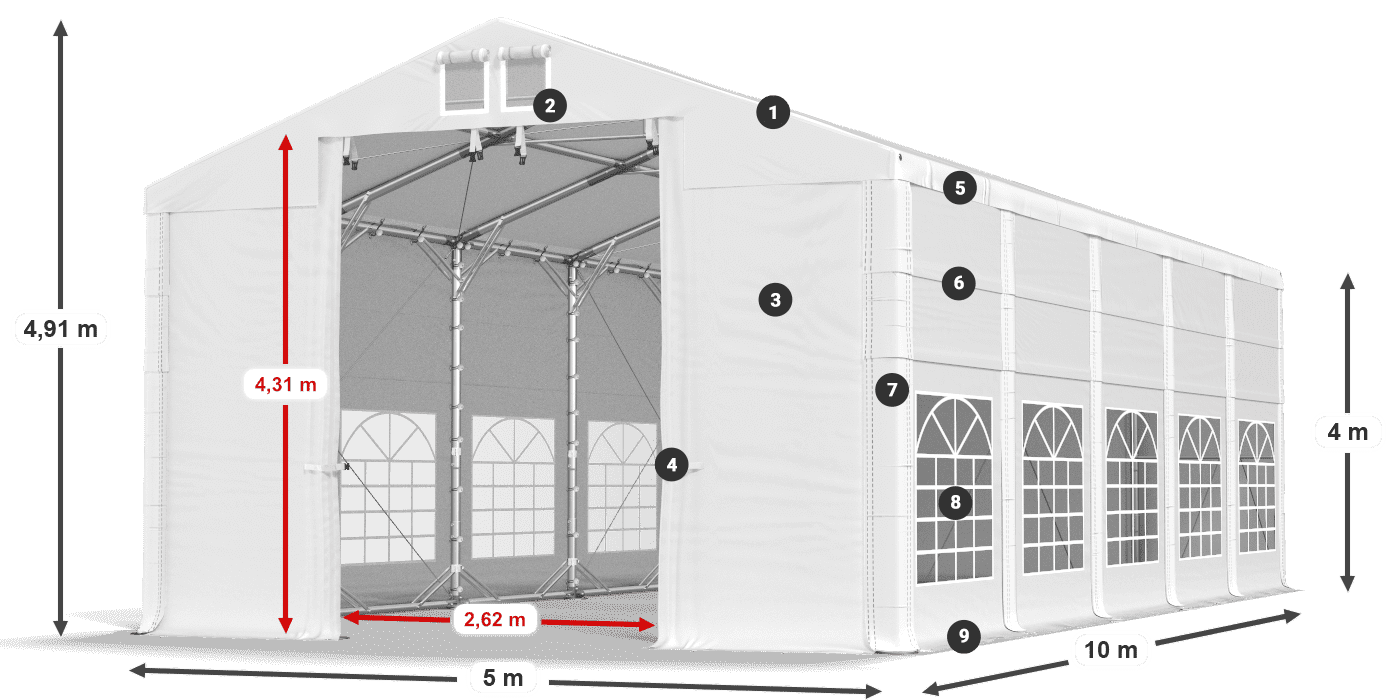 IFR 620 PVC leggenda 4m