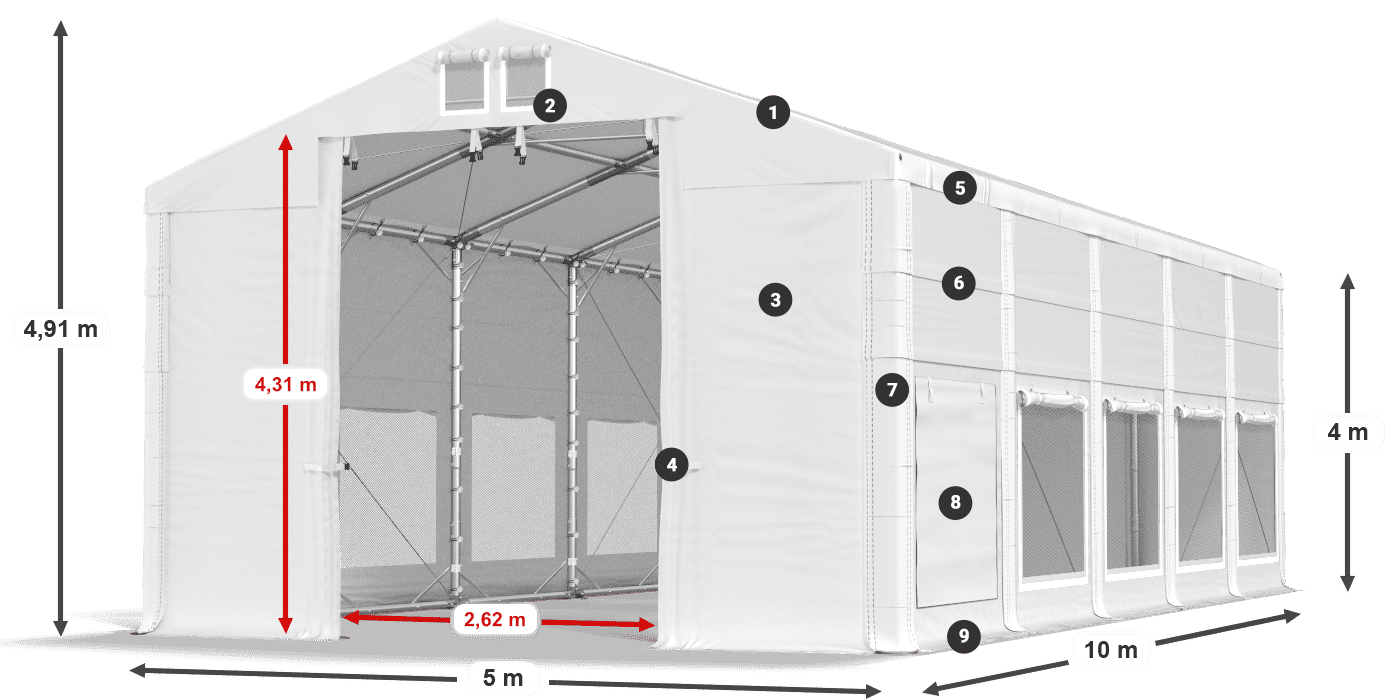 ISDM 560 PVC leggenda 4m
