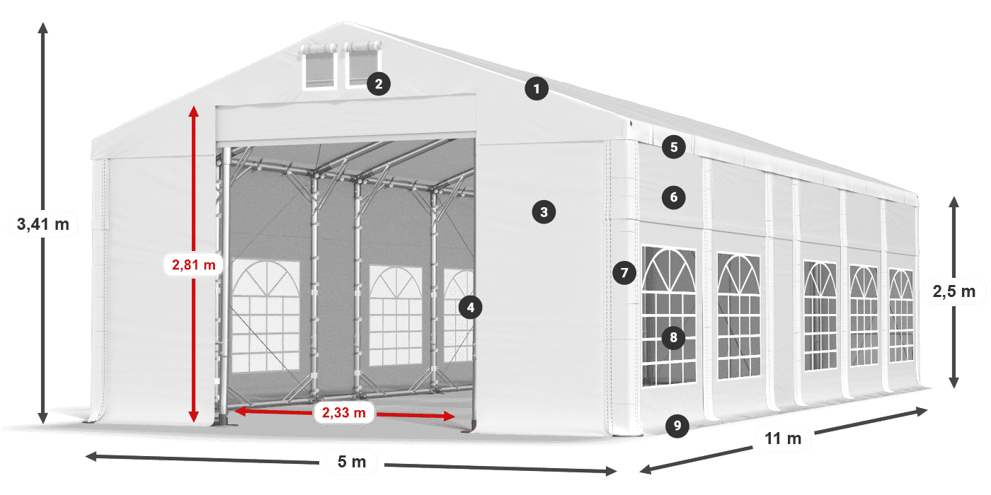 IMS 580 PVC leggenda 2.5m