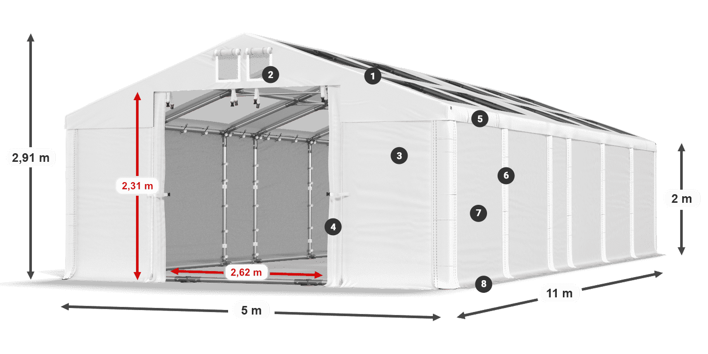 MMST 580 PVC leggenda 2m