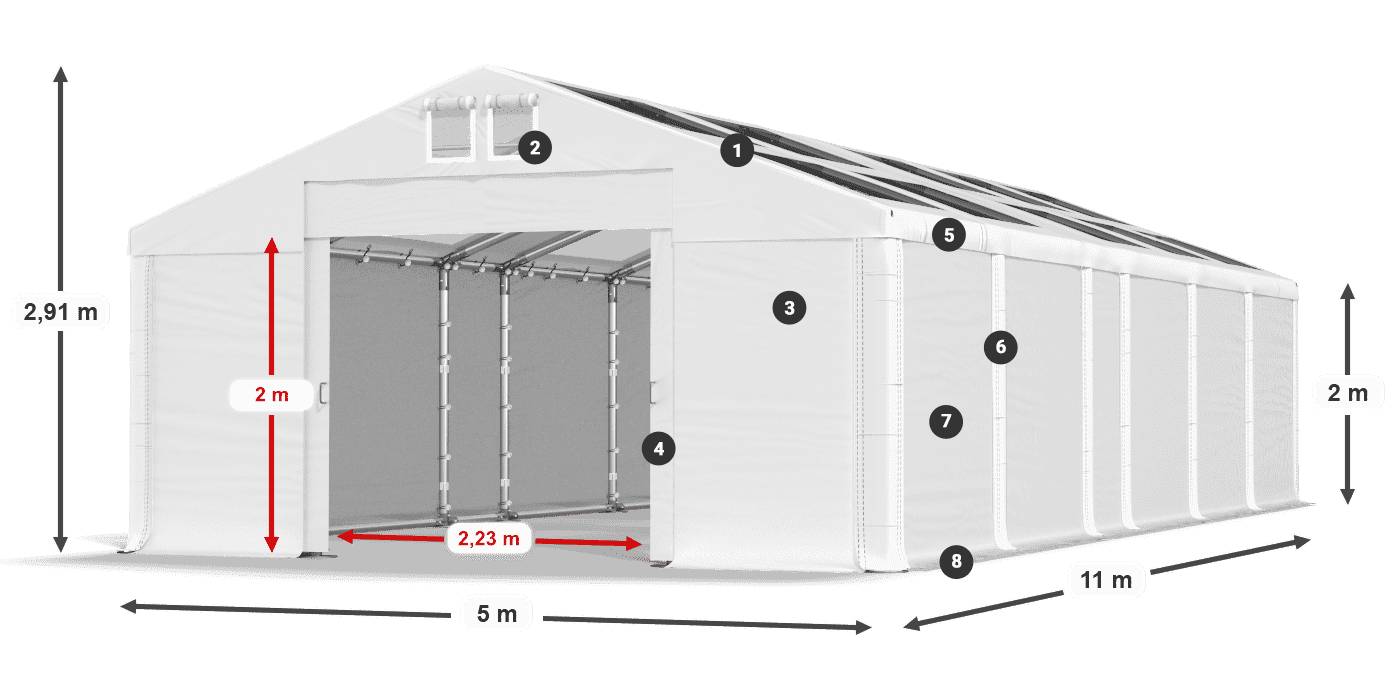 MMST 580 PVC leggenda 2m
