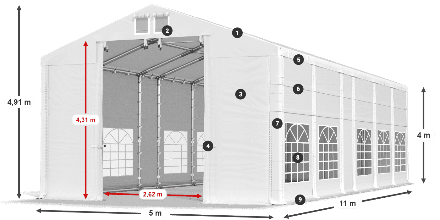 IFR 620 PVC leggenda 4m