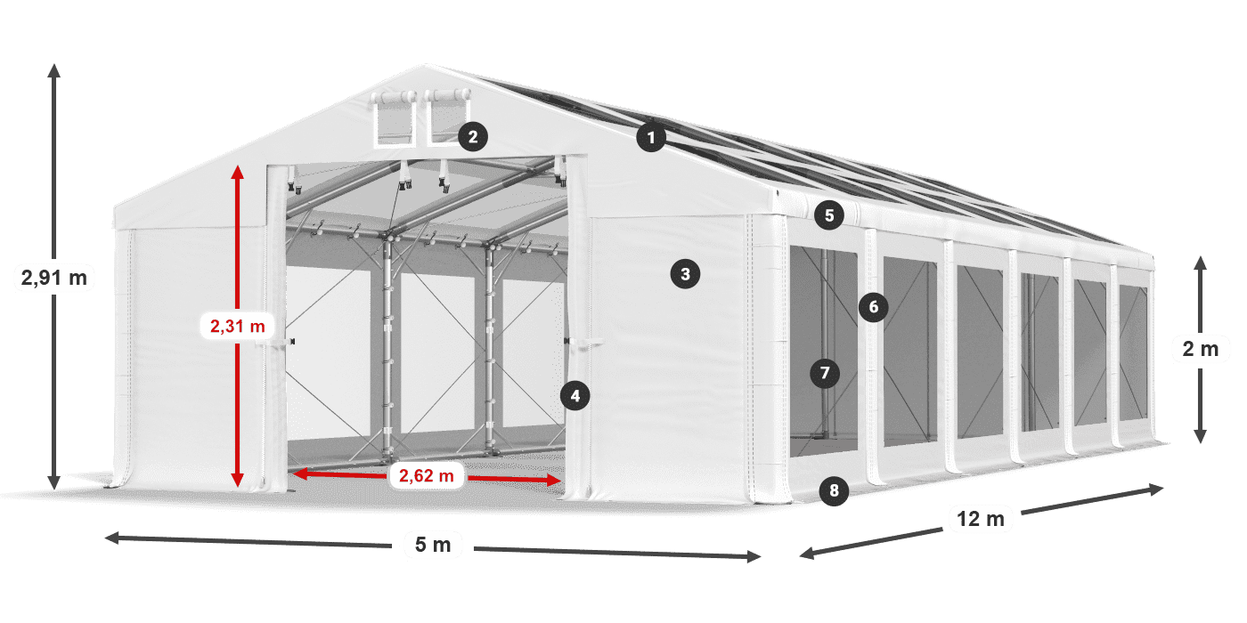 IMST 580 PVC leggenda 2m