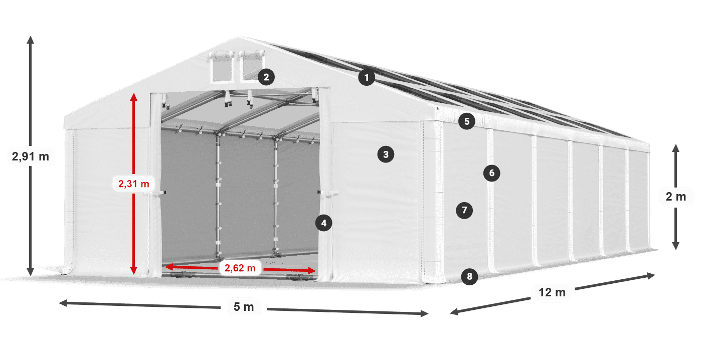 MMST 580 PVC leggenda 2m