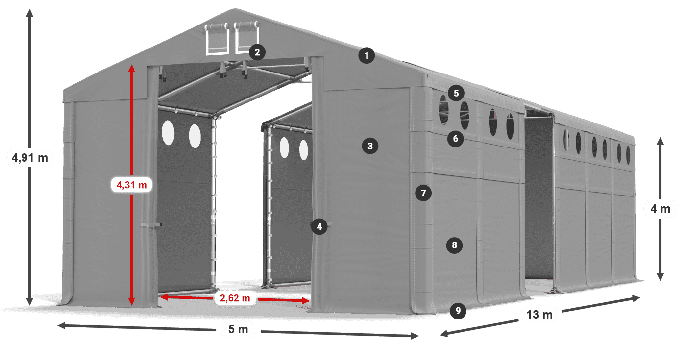 MFRO 620 PVC leggenda 4m