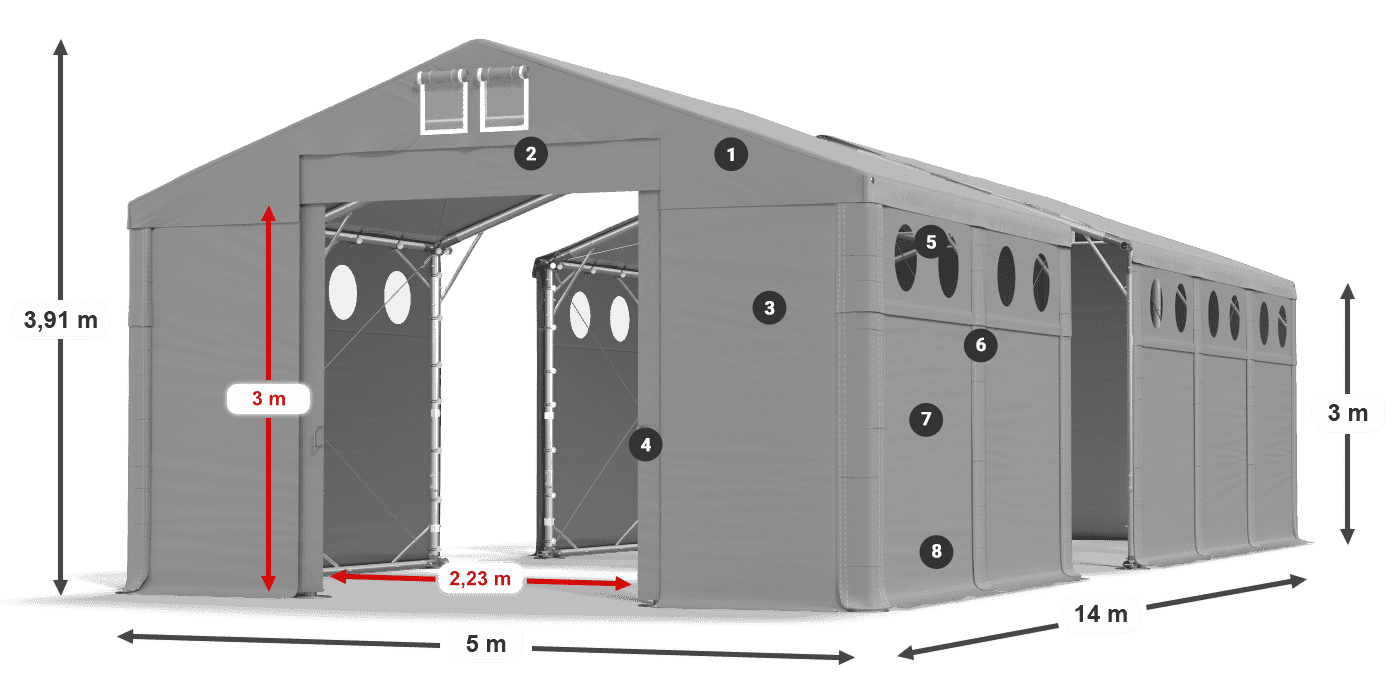 MFRO 620 PVC leggenda 3m
