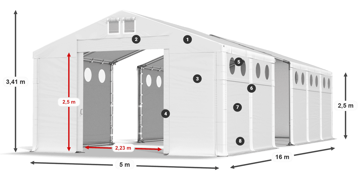 MFRO 620 PVC leggenda 2.5m