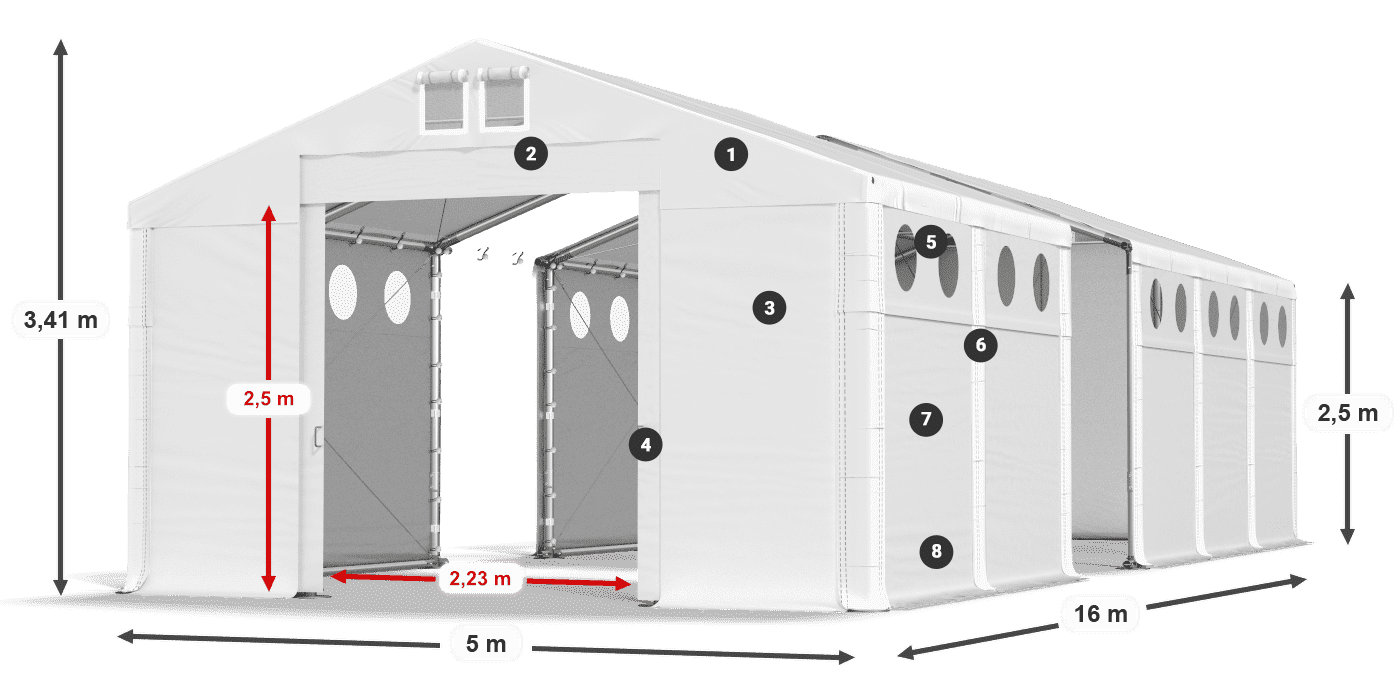 MFRO 620 PVC leggenda 2,5m