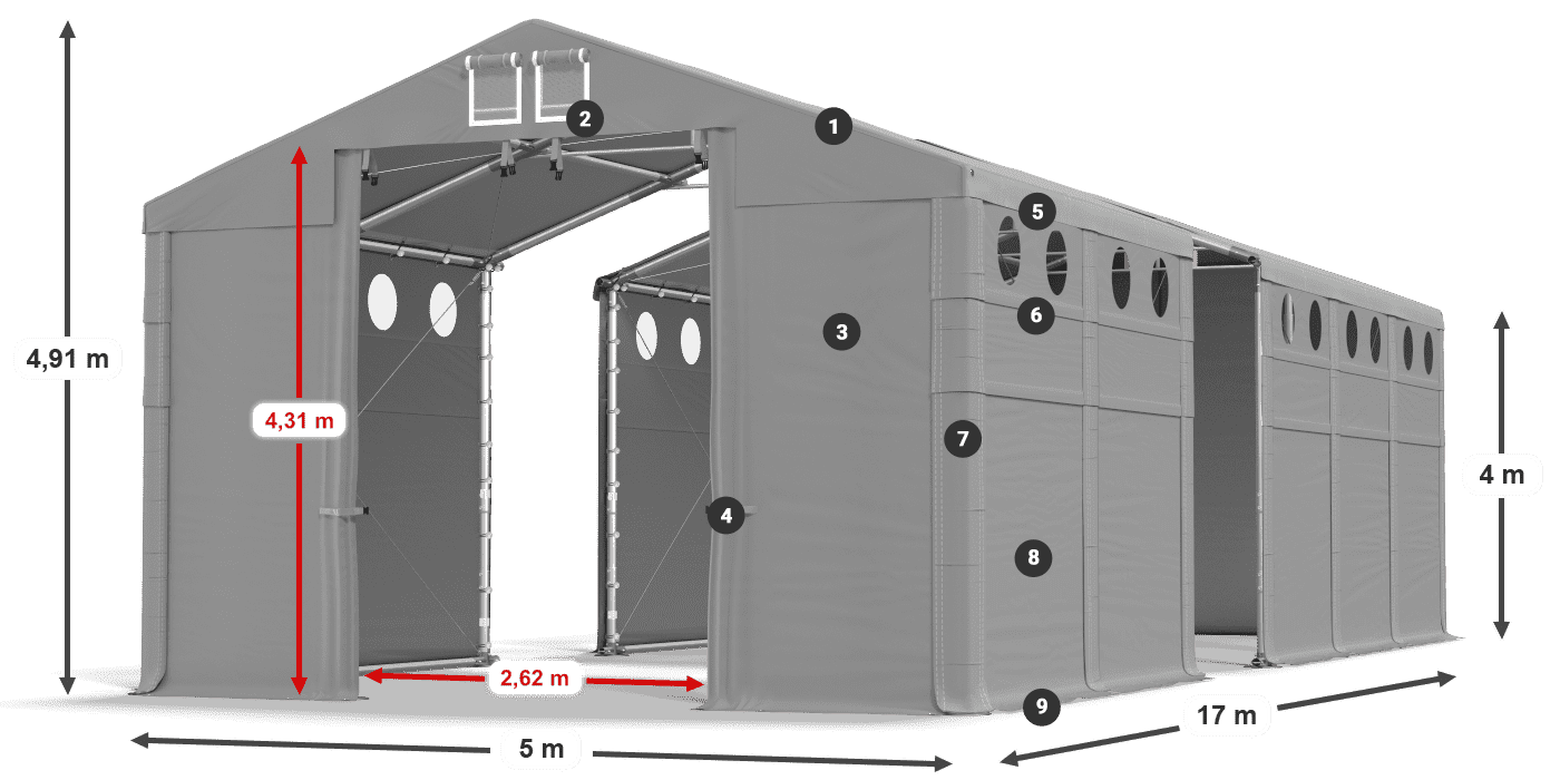 MFRO 620 PVC leggenda 4m