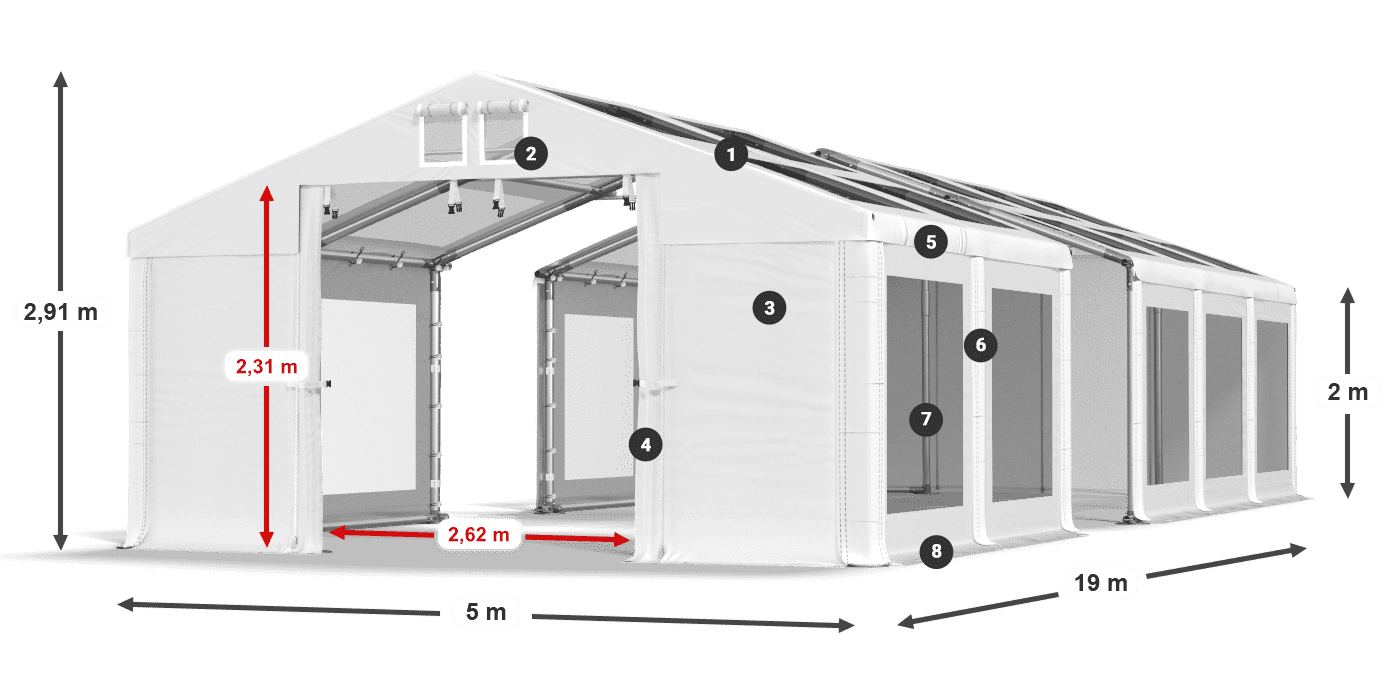 IMST 580 PVC leggenda 2m