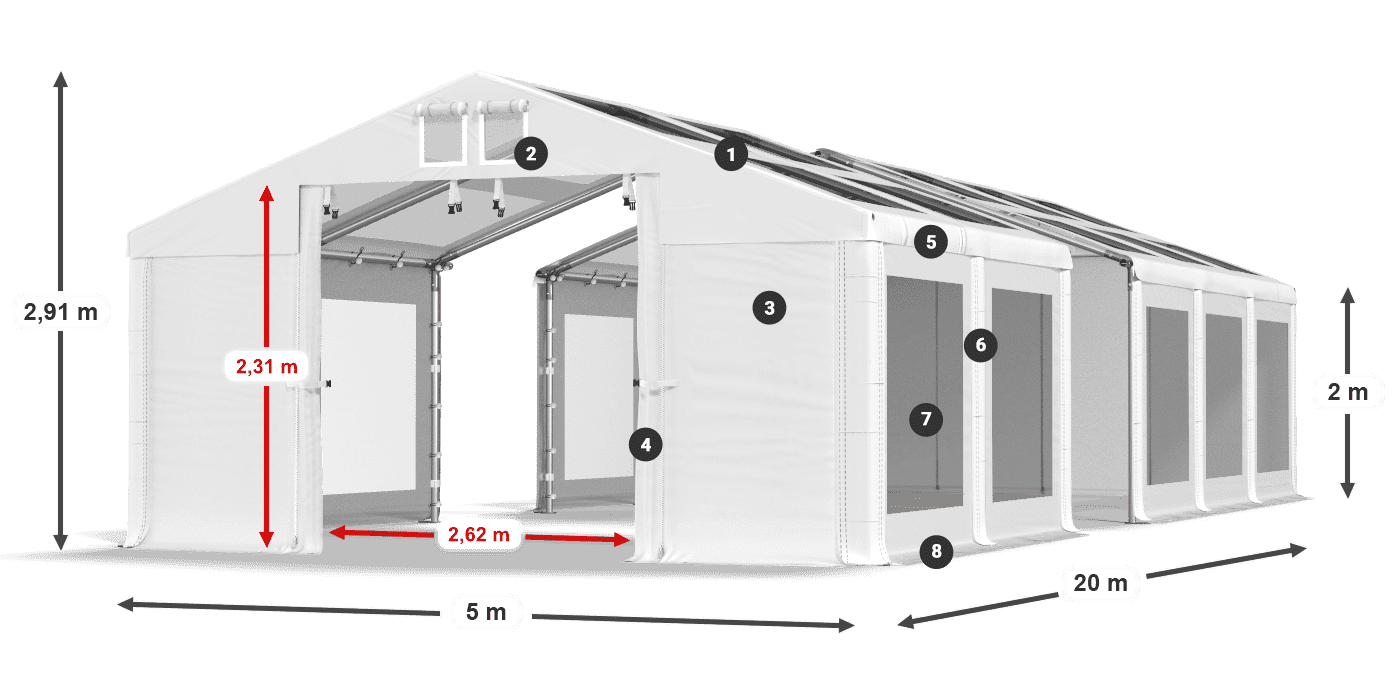 IMST 580 PVC leggenda 2m