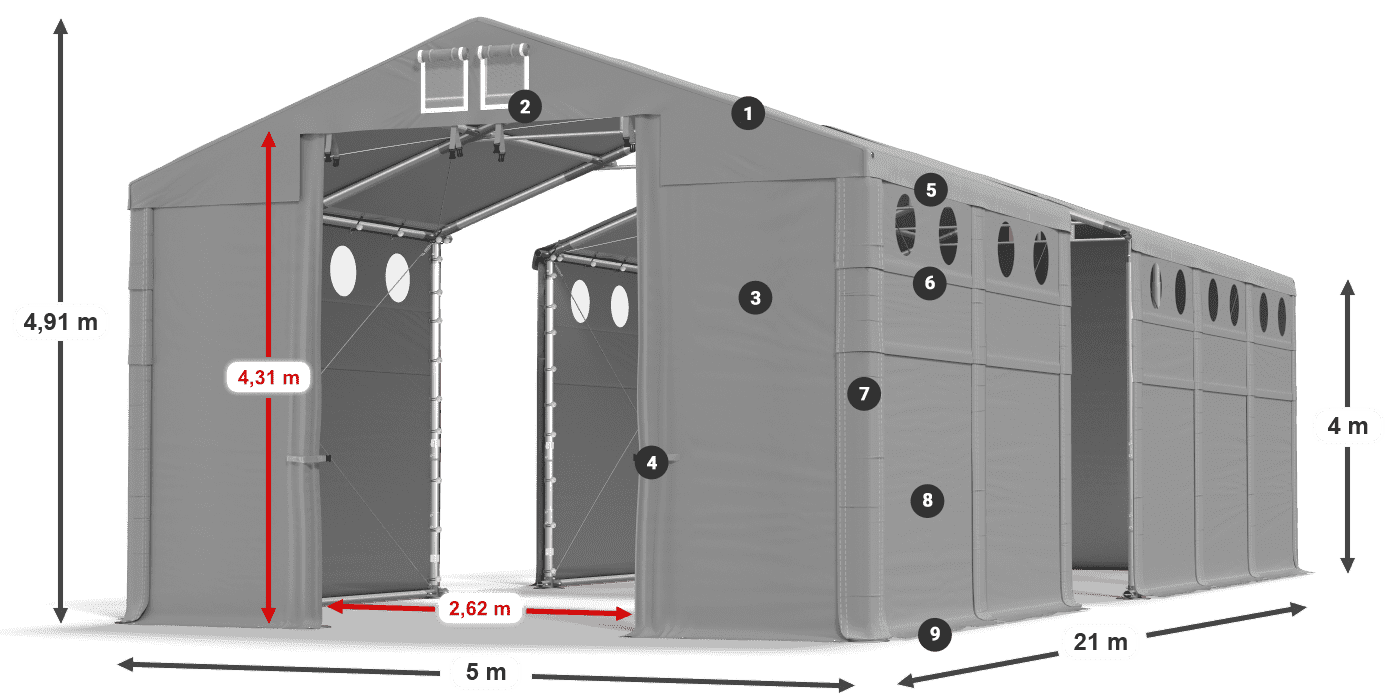 MFRO 620 PVC leggenda 4m