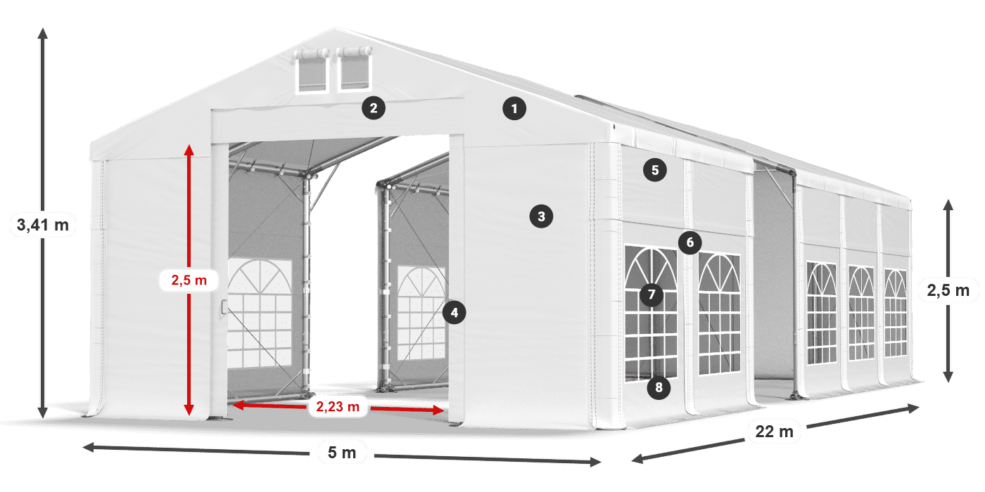 IFR 620 PVC leggenda 2.5m