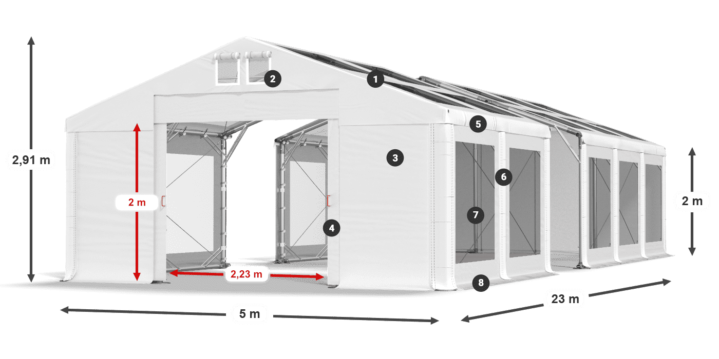 IMST 580 PVC leggenda 2m