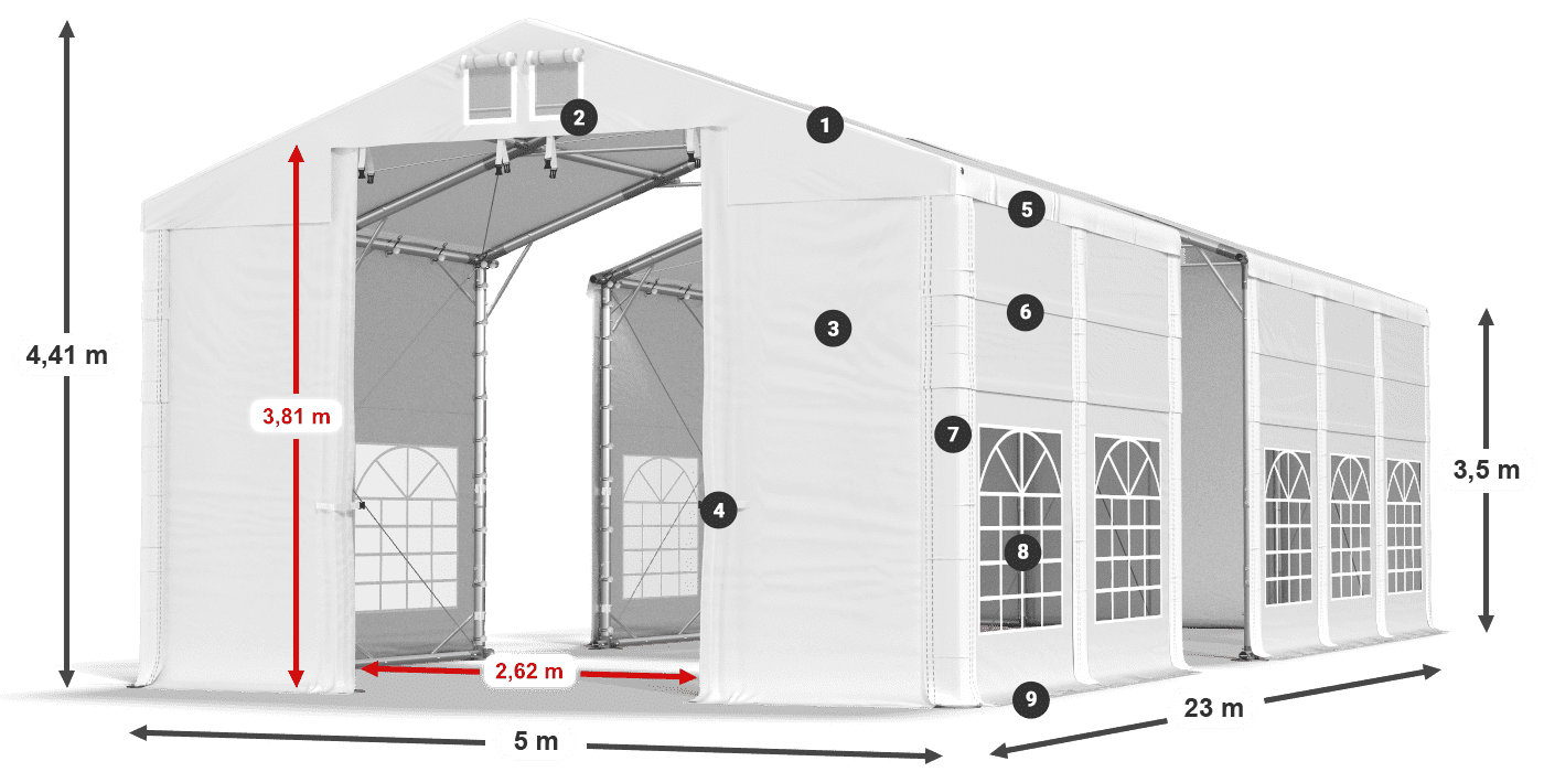 IFR 620 PVC leggenda 3,5m