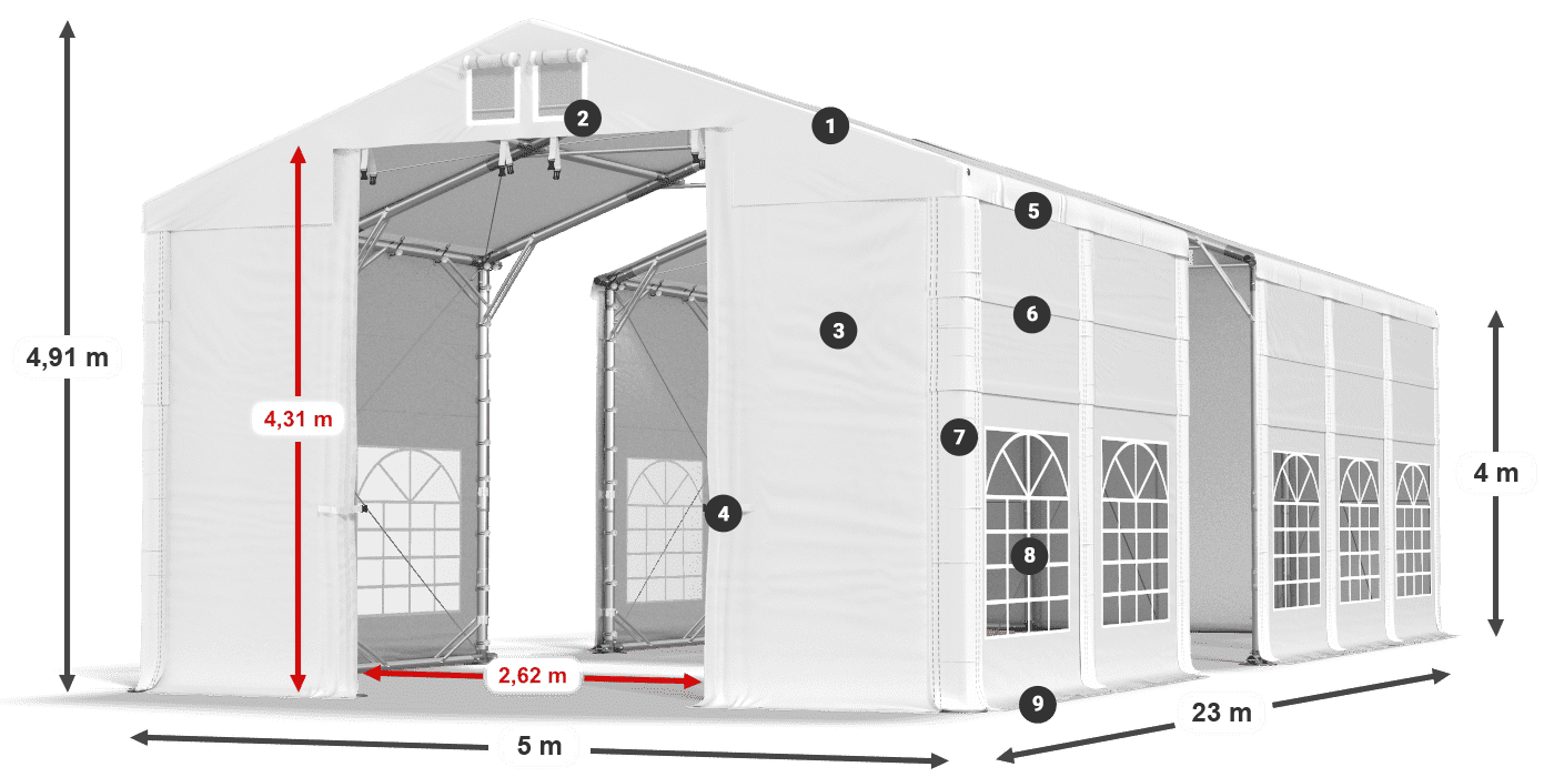 IMS 580 PVC leggenda 4m