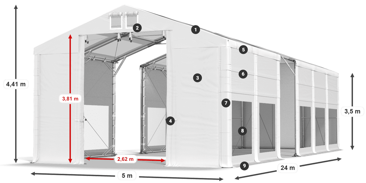 IMST 580 PVC leggenda 3.5m