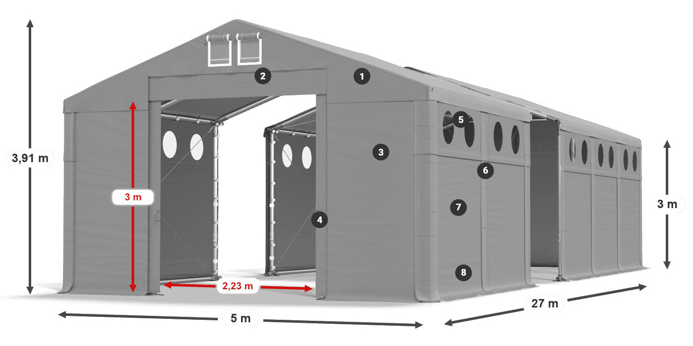 MFRO 620 PVC leggenda 3m