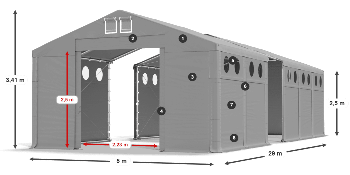 MFRO 620 PVC leggenda 2.5m