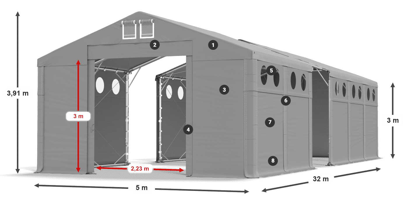 MFRO 620 PVC leggenda 3m
